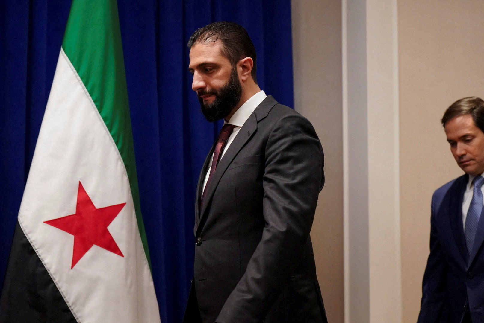 Israel must return to 1974 armistice line before peace talks: Syrian president